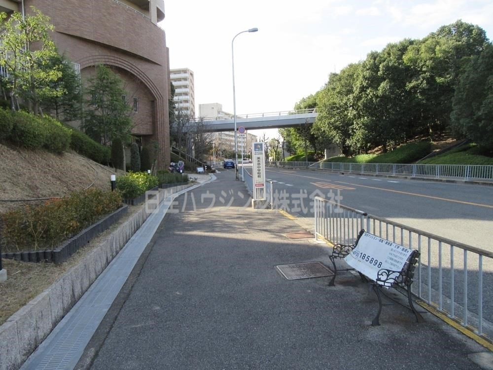 堺・泉北光明池城山公園シンシア エントランス前のバス停
