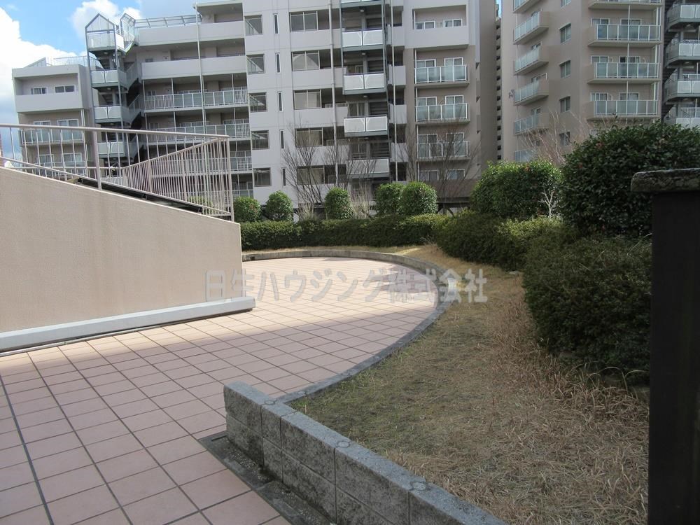 ソワール新檜尾台　３号棟 管理棟屋上からの風景