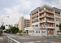 城山大橋北詰交差点